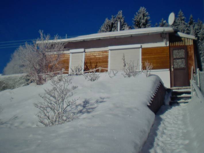 Ferienhaus für 4 Personen, mit Terrasse und Garten sowie Pool im Thüringer Wald