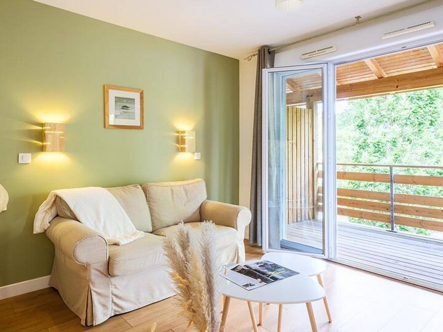 Résidence Les Cottages du Lac - Appartement 2 personnes - 2 personnes - 1 chambre - Terrasse ou balcon in Parentis-en-Born, Côte d’Argent