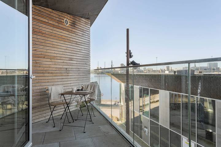 Ferienwohnung für 8 Personen, mit Terrasse und Seeblick sowie Garten in Aarhus - 3