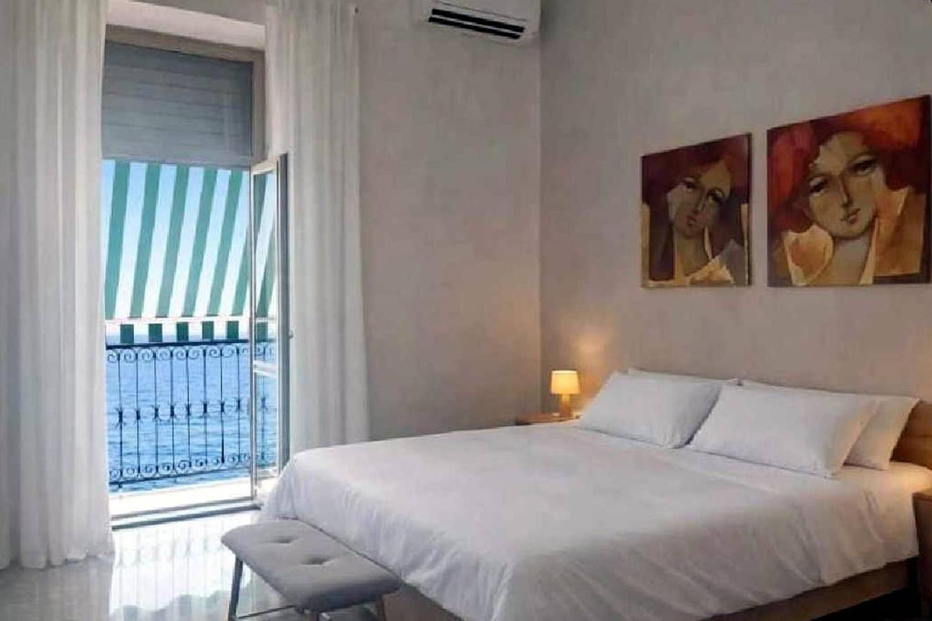 Il Mare Di Francesca with Sea View, Wi-Fi and Air Conditioning