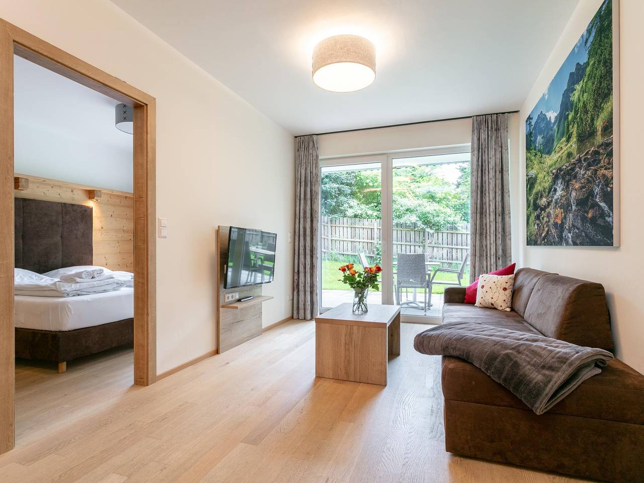 Ganze Wohnung, Schöne Wohnung mit Sauna und großer Terrasse in Haus, Schladming-Dachstein