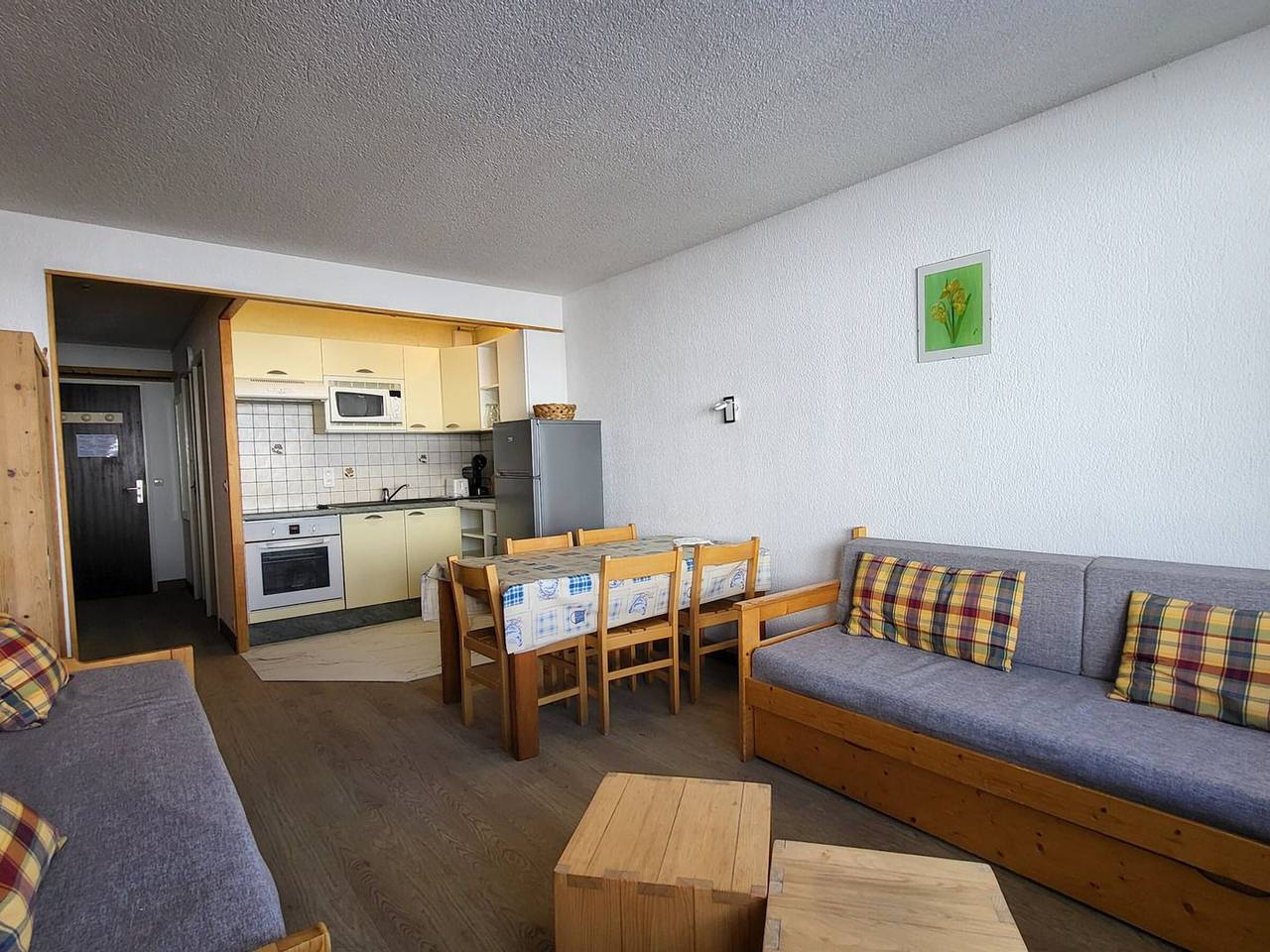 Appartement entier, 2 Pièces Sud avec Wifi à 500m des pistes in Tignes, Parc National de la Vanoise