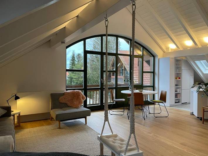 Gîte pour 2 personnes, avec Balcon et Vue à Geretsried