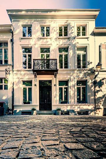 Chambre d’hôte pour 2 personnes, avec vue et balcon à Courtrai