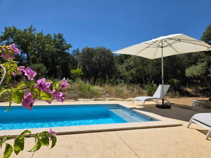 Location de vacances pour 7 personnes, avec Terrasse ainsi que Jardin et Piscine à Méjannes-le-Clap - 3