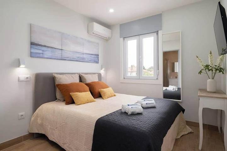 Ferienhaus für 10 Personen, mit Balkon