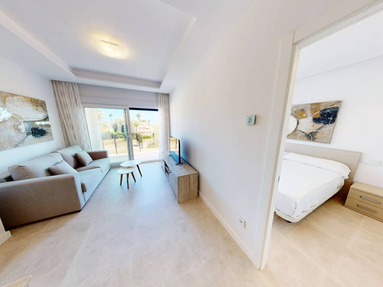Entire apartment, 2 Rooms 3 Persons in Oliva, Costa Blanca