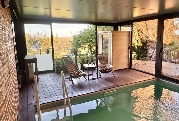 Chambre d’hôte pour 2 personnes, avec vue et sauna ainsi que piscine et jardin dans le Calvados - 3