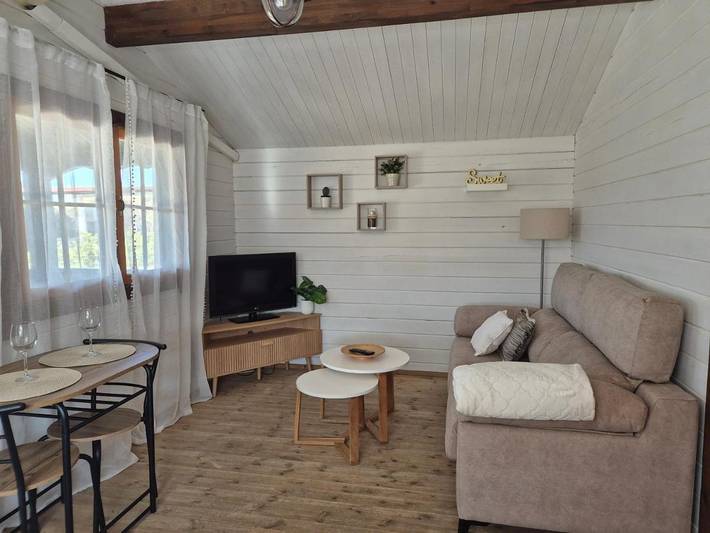 Maison de campagne pour 2 personnes, avec vue ainsi que jardin et piscine - 1