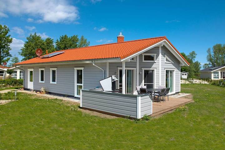 Ferienhaus für 7 Personen, mit Terrasse und Garten sowie Sauna in Vorwerk