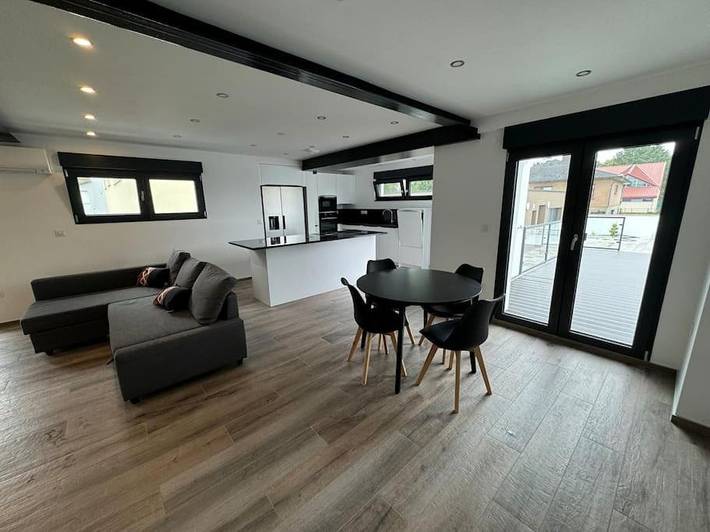 Villa pour 8 personnes, avec Terrasse ainsi que Jardin et Piscine en Alsace - 4