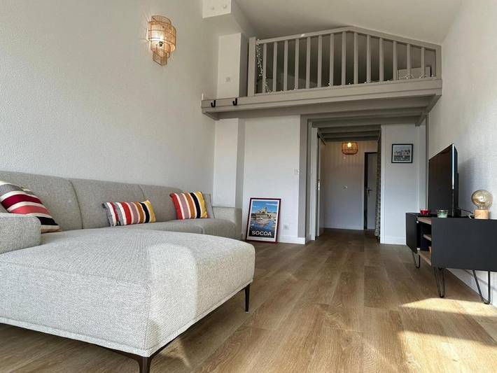 Location de vacances pour 4 personnes, avec Balcon dans Socoa