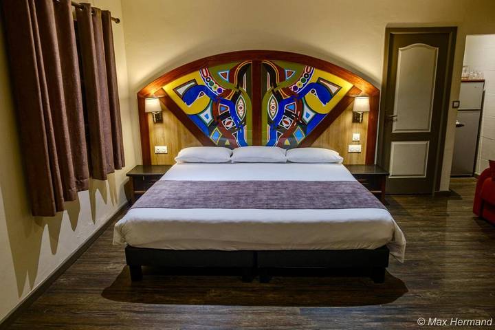 Hôtel pour 2 personnes, avec jardin ainsi que bassin pour enfant et piscine à Saint-Laurent-du-Maroni - 3