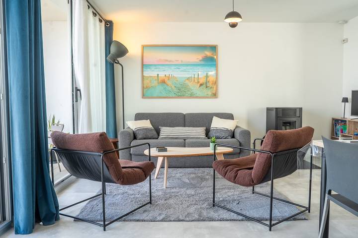 Apartamento de vacaciones para 4 personas, con jardín y balcón, Familias con niños - 1