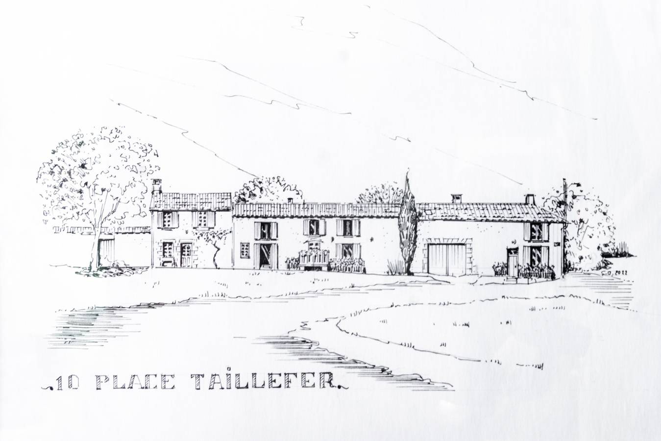 Ferienhaus 'La Maison De Joséphine' mit privater Terrasse und Wlan in Montignac-Charente, Charente