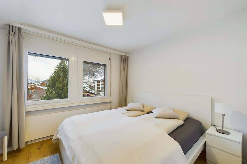 Ganze Wohnung, Familienurlaub in den Alpen mit Bergblick in Täsch, Walliser Alpen
