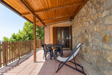Studio für 3 Personen, mit Garten in Riparbella
