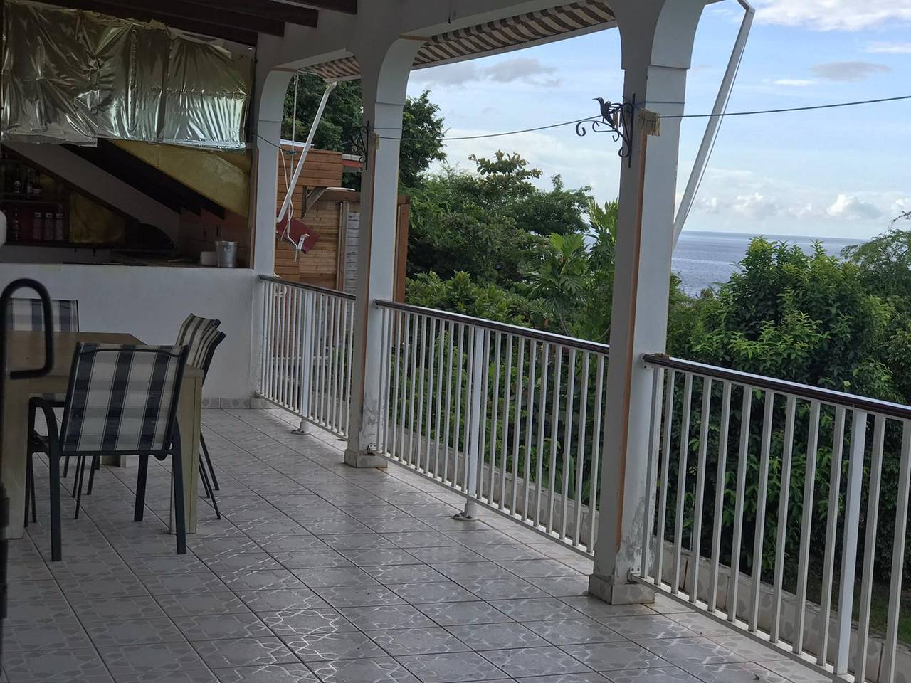 Charmantes Haus Pointe-Noire, Meerblick in Pointe-Noire, Guadeloupe