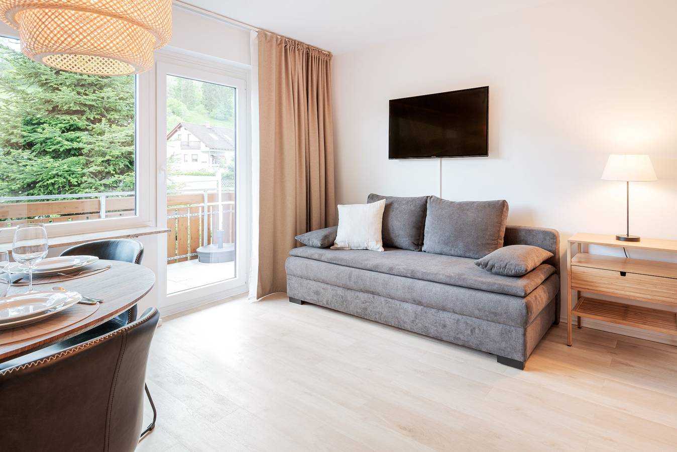 Ganze Ferienwohnung, Ferienwohnung Sonnenglück mit großzügigem Südbalkon in Lenzkirch, Südschwarzwald