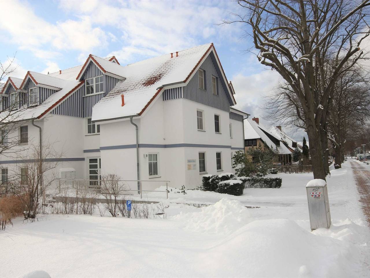 Ganze Ferienwohnung, Haus zum Strand 2 4 - Haus zum Strand 2.4. in Wustrow, Fischland