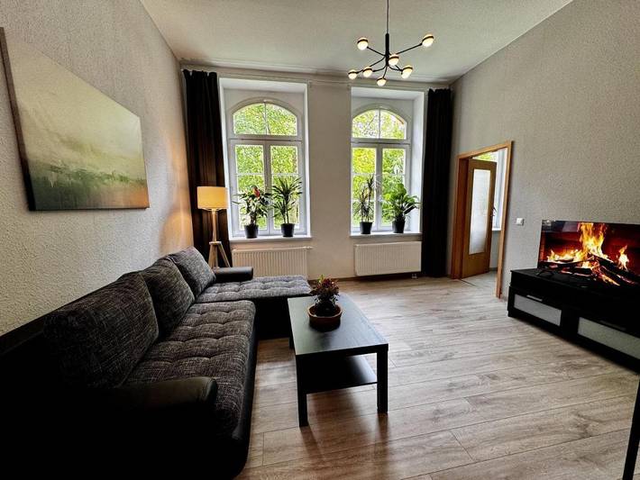 Ferienhaus für 3 Personen, mit Ausblick in Wurzen