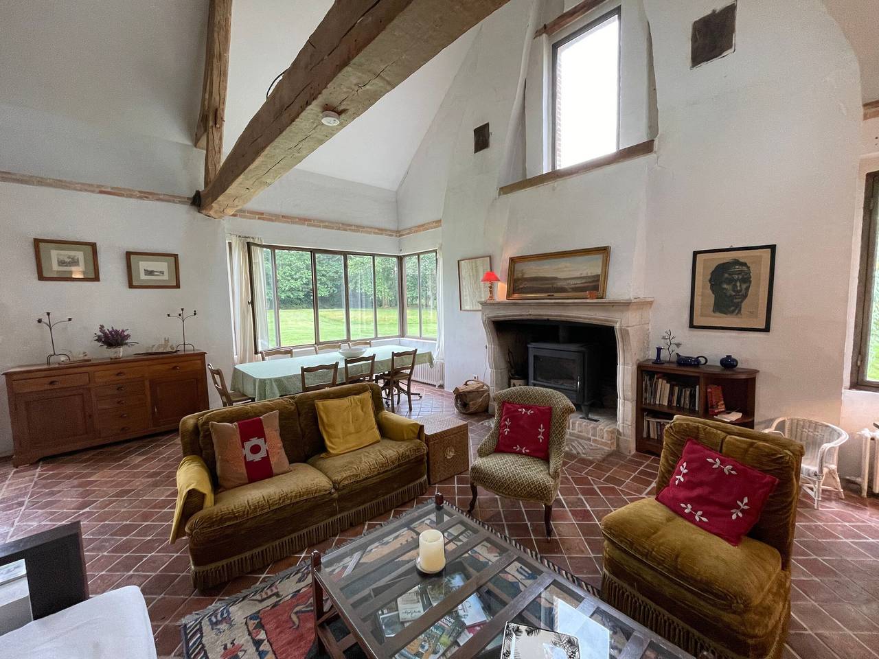 Maison de Charme en Sologne avec Étang Privé, Grand Parc et Cheminée in Sainte-Montaine, Sologne