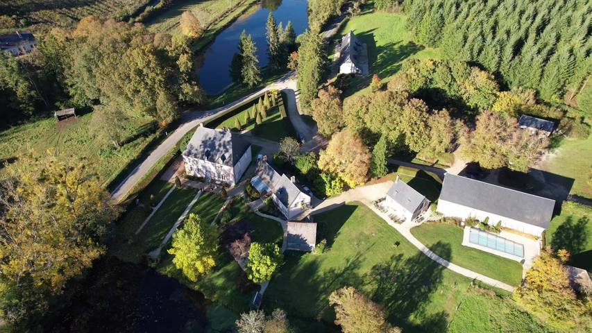 Chambre d’hôte pour 5 personnes, avec piscine ainsi que vue sur le lac et jardin, animaux acceptés dans le Cher - 2