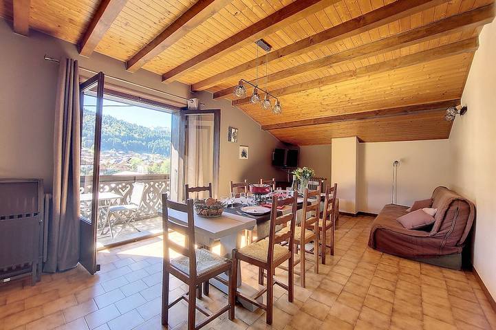 Appartement de vacances pour 9 personnes, avec balcon