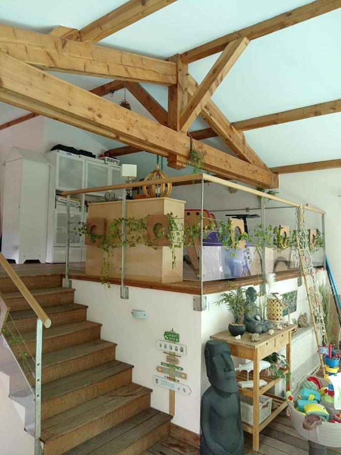 Chambre d’hôte pour 2 personnes, avec piscine et terrasse ainsi que vue et jardin, animaux acceptés dans la Loire - 4