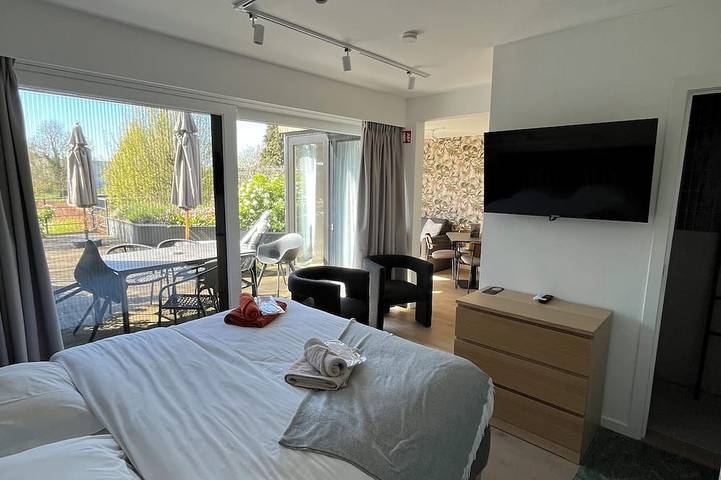Ferienwohnung für 4 Personen, mit Garten und Terrasse