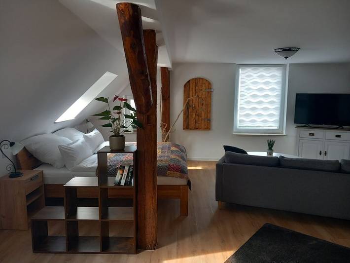 Ferienwohnung mit 1 Schlafzimmer in Nossentiner Hütte, Naturpark Nossentiner/Schwinzer Heide