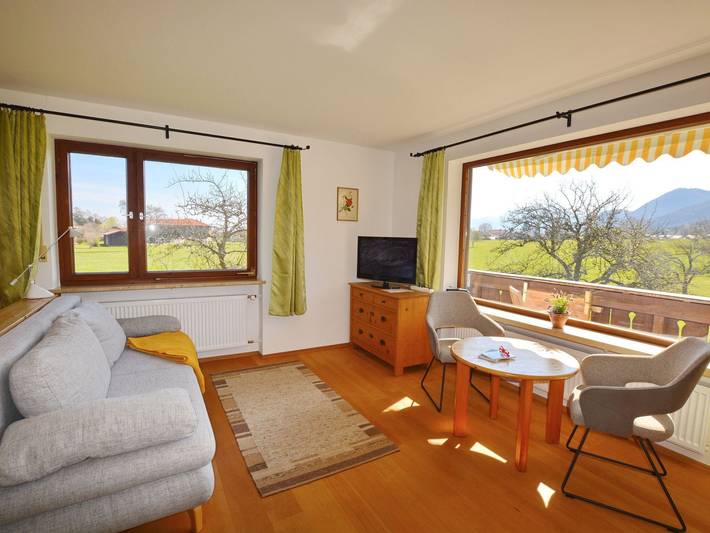 Ganze Ferienwohnung, Bergblick in Bernau am Chiemsee, Chiemsee