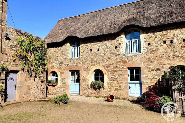 Gîte pour 6 personnes, avec Terrasse ainsi que Jardin et Vue à Saint-Jouan-des-Guérets
