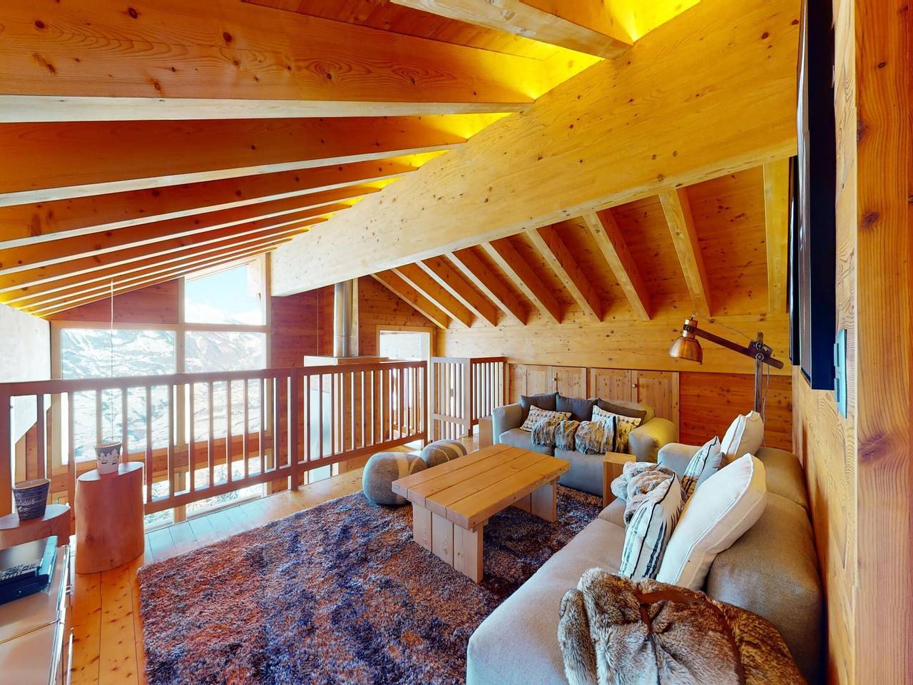 Chalet in Veysonnaz mit Whirlpool in Veysonnaz, Walliser Alpen