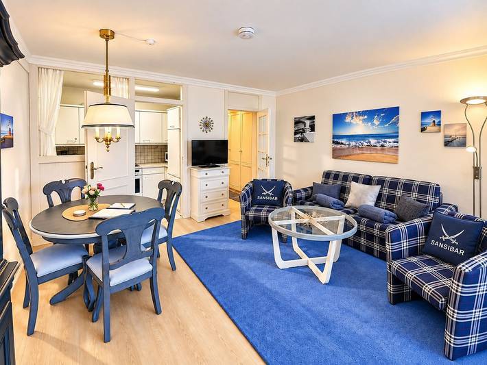 Ganze Wohnung, Komfortables Appartement mit Balkon und kostenlosem Parkplatz in Westerland in Westerland, Sylt (Gemeinde)