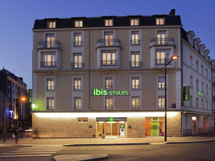 Hôtel pour 4 personnes, avec terrasse, animaux acceptés dans Gare De Rennes