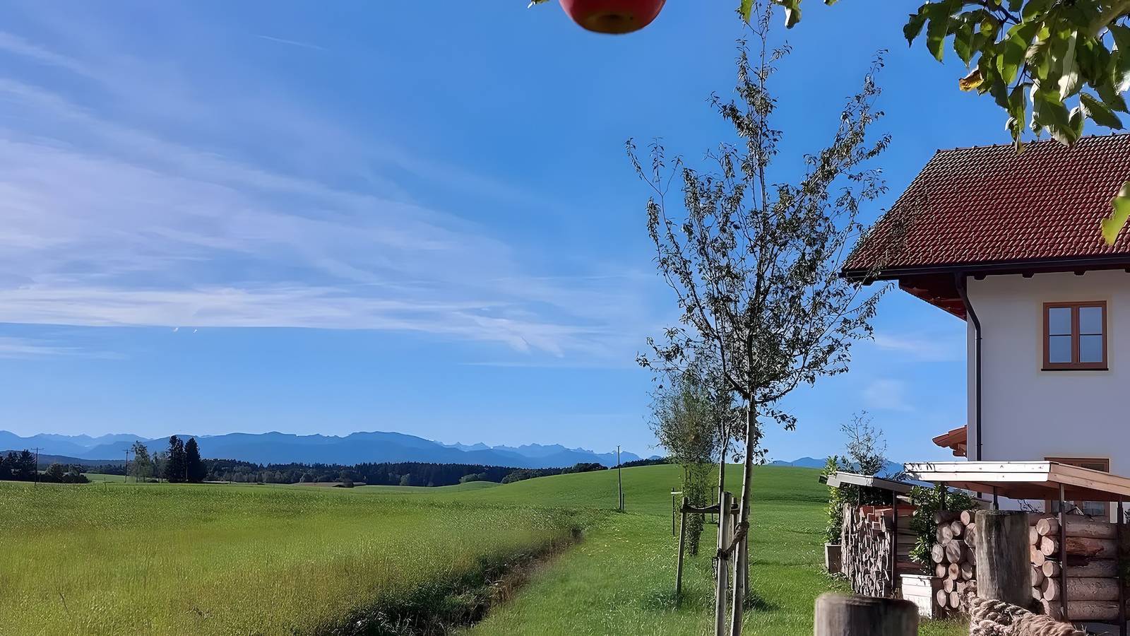 Ganze Wohnung, Apartment für 3 Personen, 47 m², mit Bergblick, Balkon und Wlan in Egling, Tölzer Land