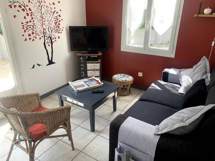Location de vacances pour 5 personnes, avec piscine et terrasse dans Golf La Rochelle Sud La Jarne