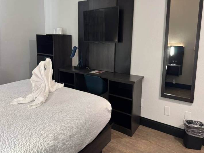 Ganze Wohnung, 1 Kingsize-Bett | Barrierefrei | Dusche | Nsmk in Hollywood, Los Angeles