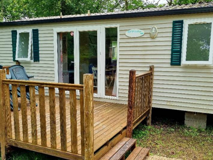 Mobil home pour 6 personnes, avec Terrasse
