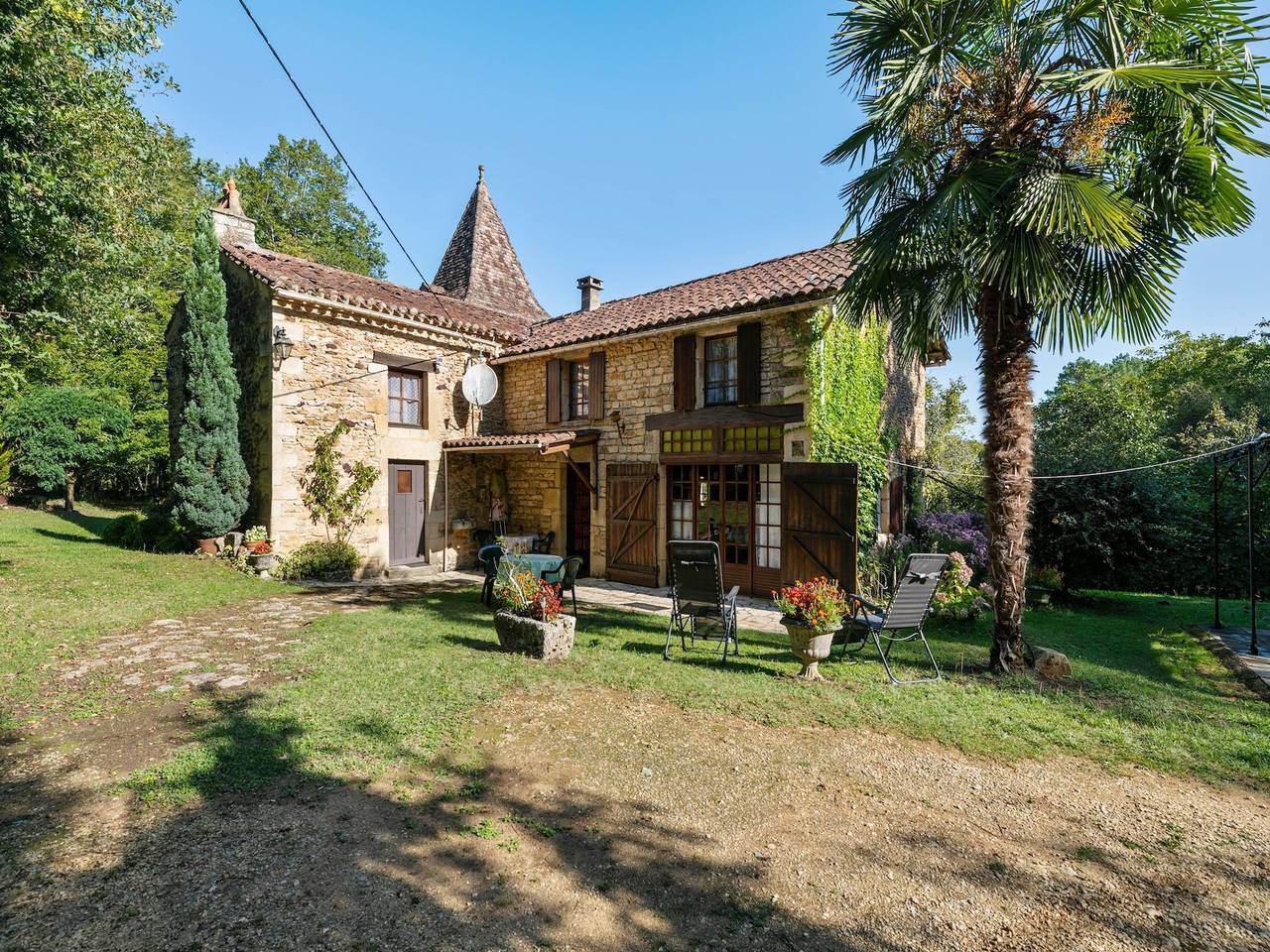 Maison de vacances pour 4 personnes avec jardin in Villefranche-du-Périgord, Périgord Noir