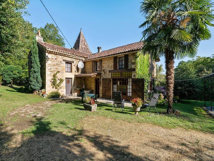 Location de vacances pour 4 personnes, avec jardin à Villefranche-du-Périgord