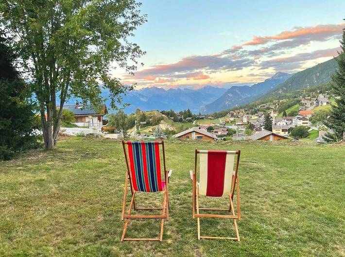 Gîte pour 6 personnes, avec jardin dans Nax - 3