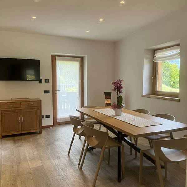 Gîte pour 6 personnes, avec balcon, animaux acceptés à Molina di Ledro - 3