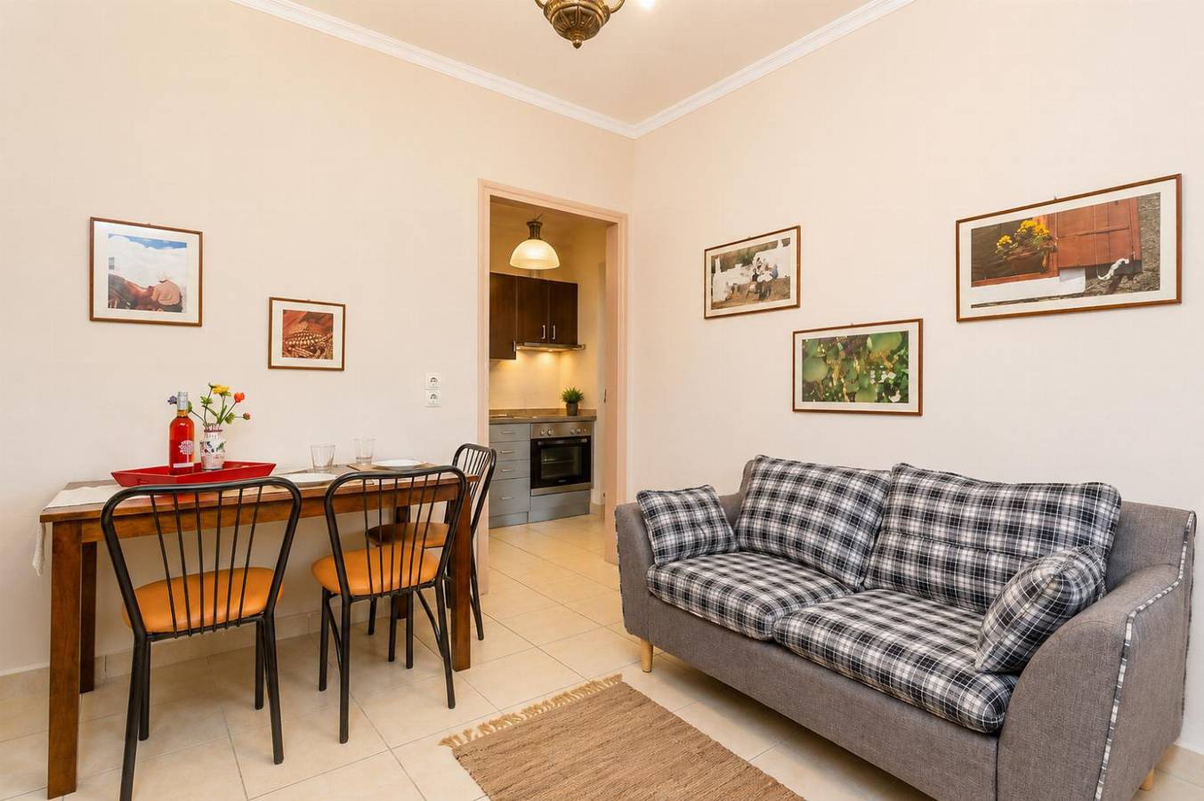 Geheel appartement, Vakantieappartement voor 2 personen met uitzicht op zee in Agios Stefanos (Corfu), Corfu