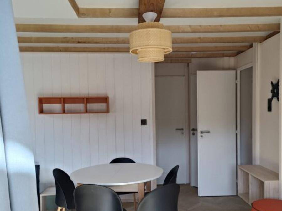 Camping la Marmotte - Chalet 6 personnes - Chalet sésame - 35 m2 - 3 chambres in La Bourboule, Parc naturel régional des Volcans d'Auvergne