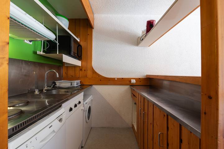 Gîte pour 5 personnes, avec balcon dans Arc 1800 - 2