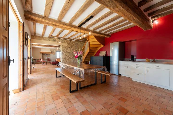 Maison de vacances pour 10 personnes, avec terrasse et jardin dans Maine-et-Loire - 4