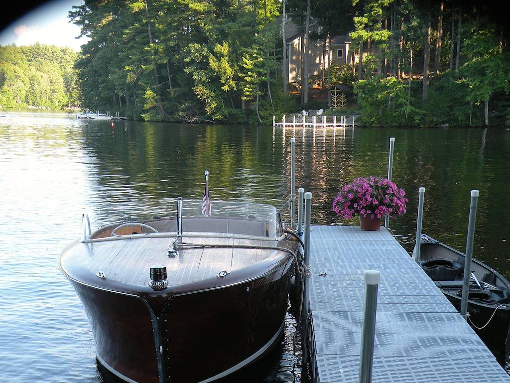 Entspannen Sie sich am Crescent Lake in Wolfeboro, Lake Winnipesaukee