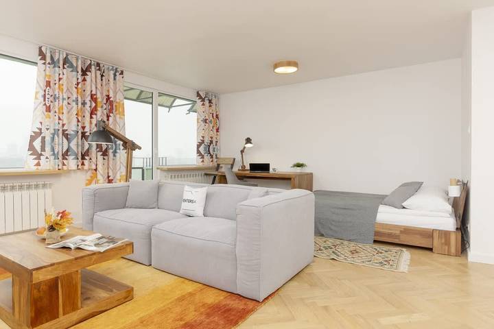 Apartment for 2 people in Warsaw